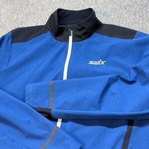 Swix Men's XL Stretch Cross Wind Resistant Softshell Nordic Ski Jacket